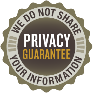 your privacy is guaranteed
