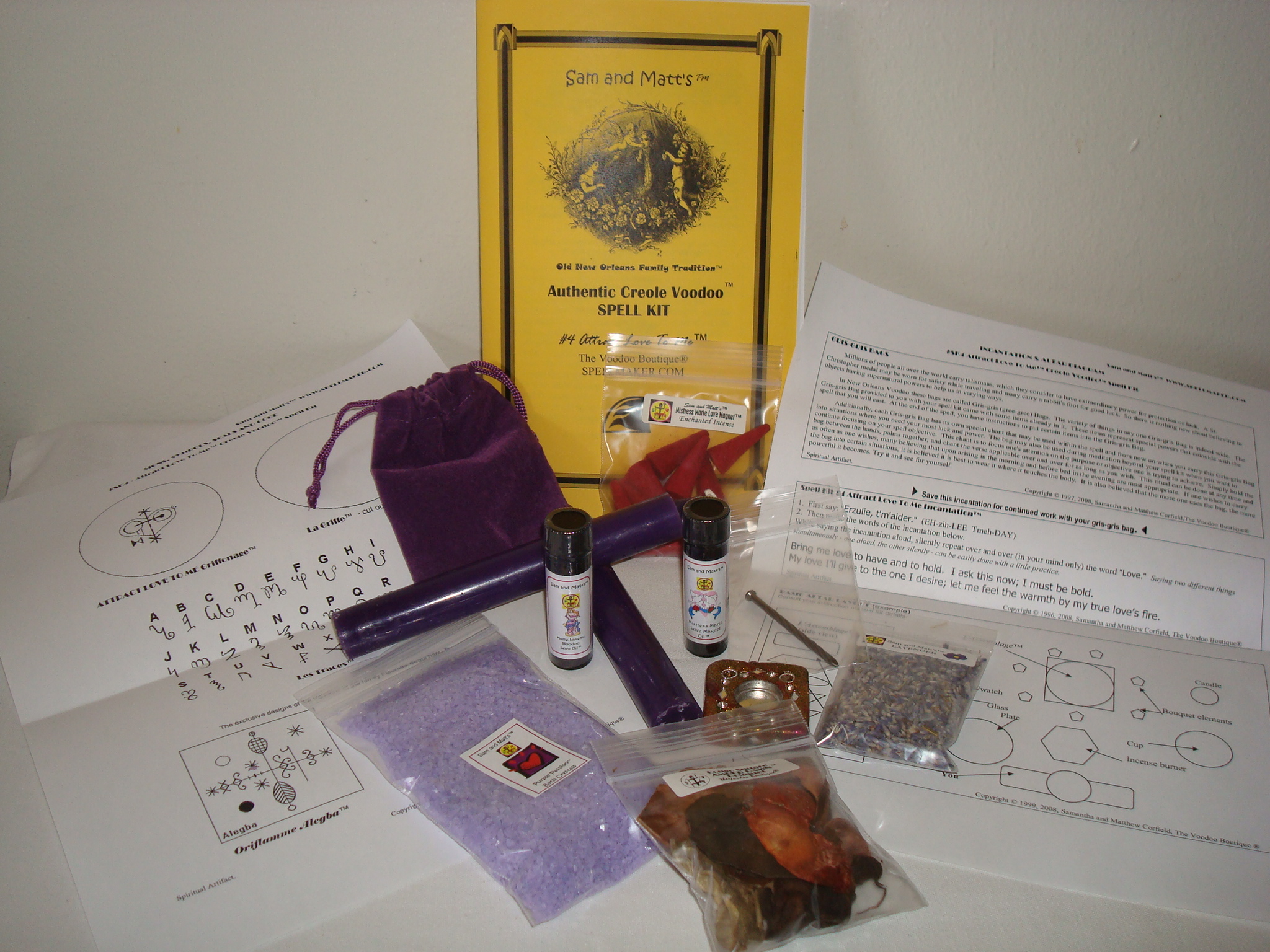 real voodoo love spell kits