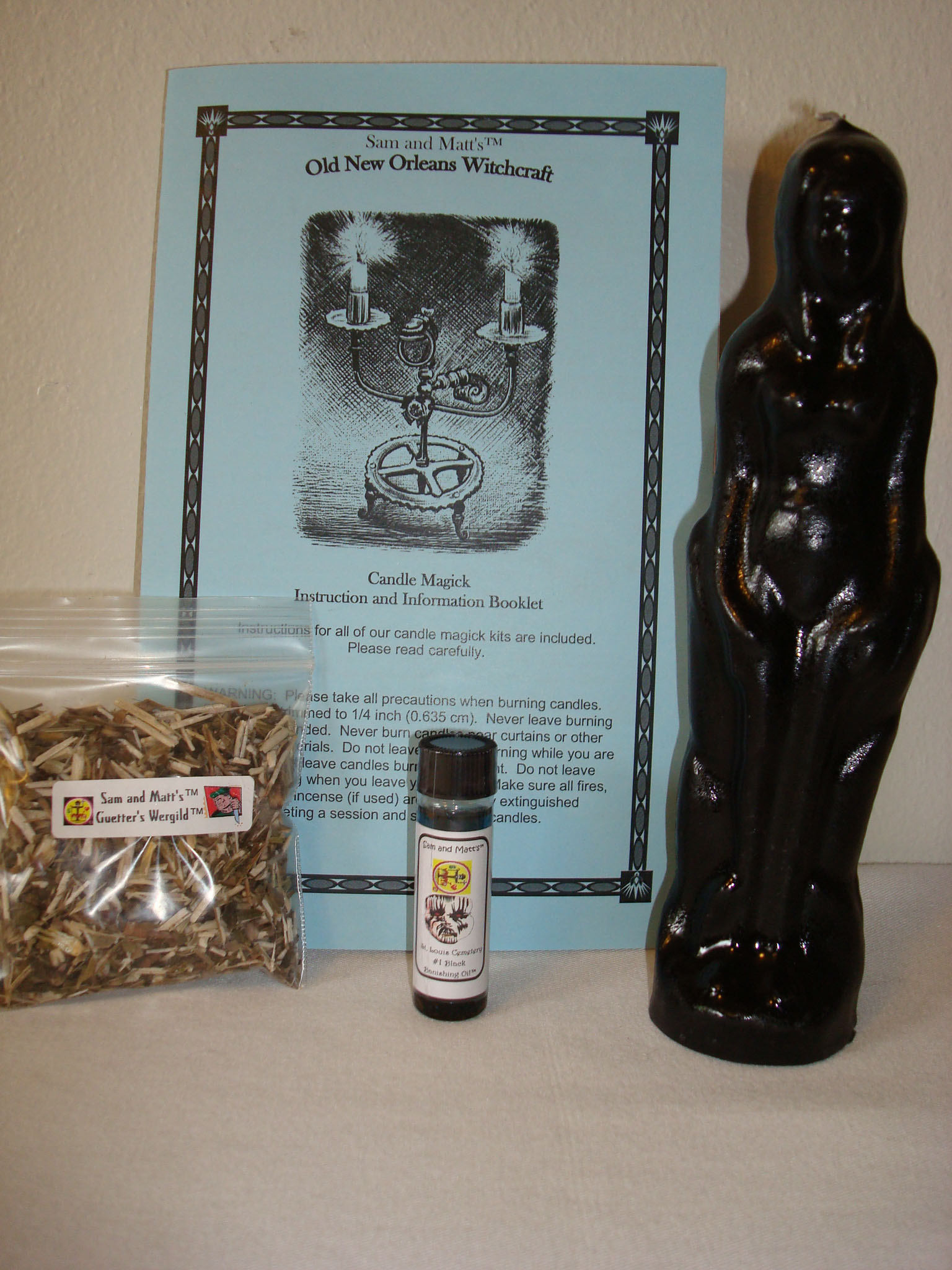 Black Female Candle
