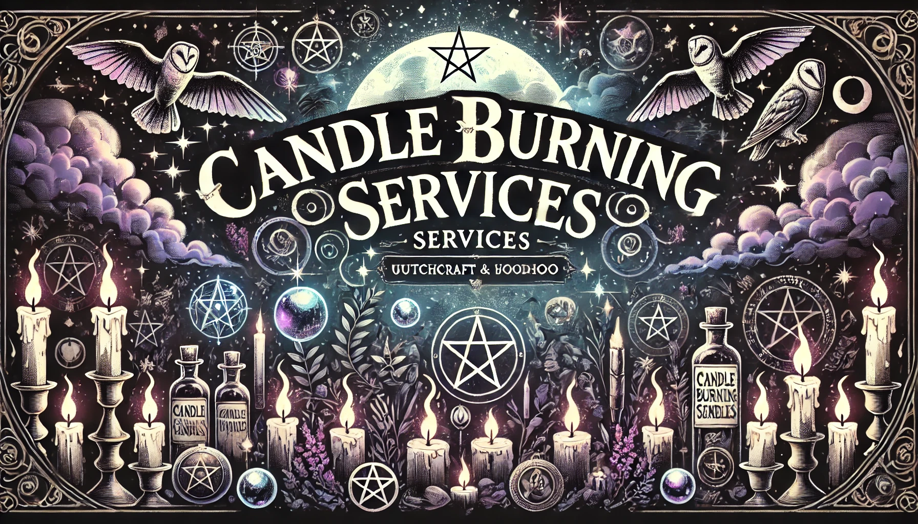 Candle Burning Header