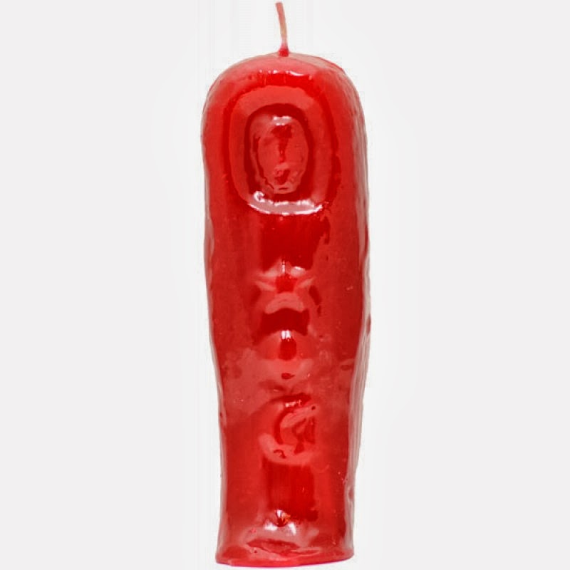 Red Mummy Candle